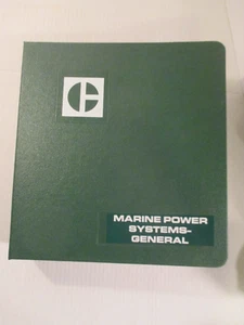 CAT CATERPILLAR MARINE POWER SYSTEMS GENERAL MANUAL 3406B,3408B -1982 - Picture 1 of 15