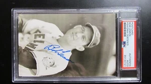 Bob Lemon signed Postcard PSA Certified - Picture 1 of 4