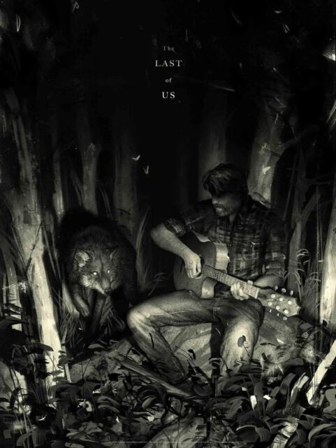 The Last of us Part II 2 Ellie Abby Portrait Poster Giclee Print Art 24x36  Mondo