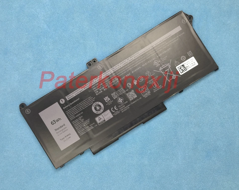 Genuine Dell Latitude 5520 5420 Laptop Battery 42Wh 11.4V WY9DX 05R42