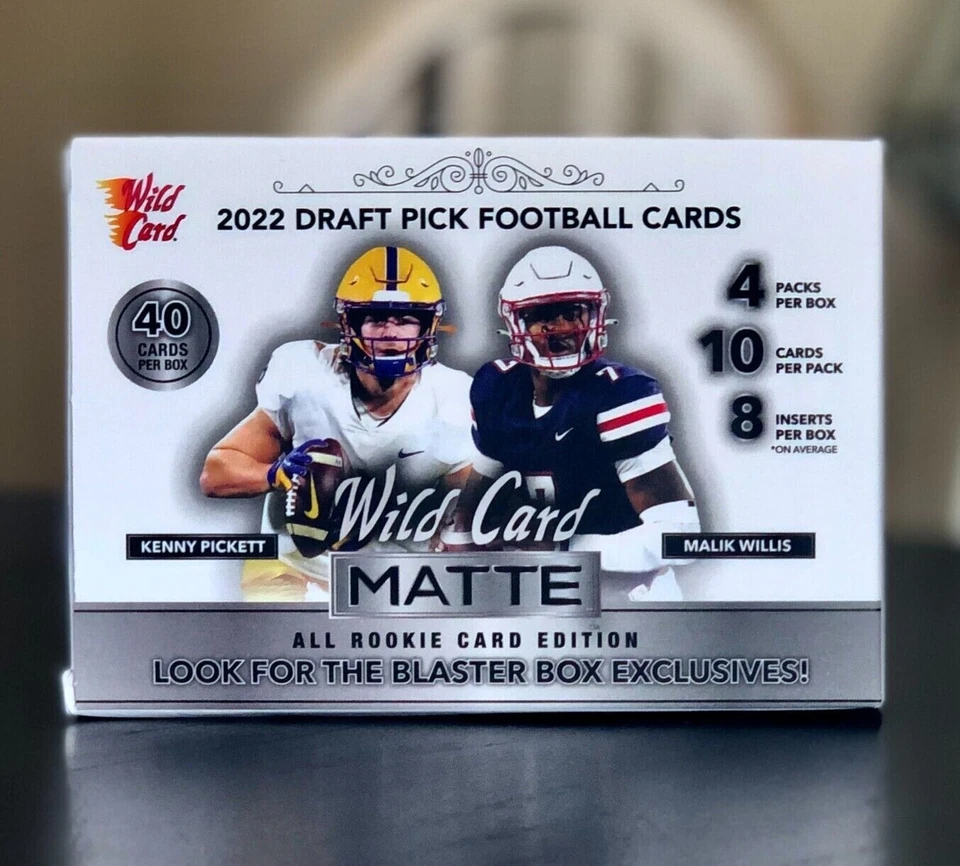2022 Wild Card MATTE WHITE / SILVER Football ROOKIE Edition *You Pick 20% off 4+ - Image 1 of 1