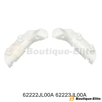 2Pcs Bumper Front Bracket Right + Left For Infinity G37 2008-2013 Q60 2014-2015 Foto 1 de 4