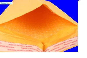 25 PADDED ENVELOPES 229 x 305mm (9" x 12") BUBBLE MAILER GOLD MAIL POSTAL BAGS - Picture 1 of 7
