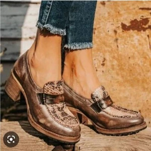 Freebird Bristol Pink Size 6 New condition. Pink and Brown Leather - Picture 1 of 7