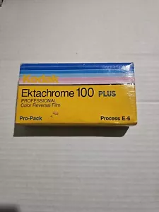 Kodak Ektachrome 100 plus 120 film Professional Slide box with 4films - Picture 1 of 5