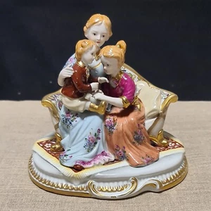 MEISSEH collectible figure, composition, mother's warmth and affection - Picture 1 of 12