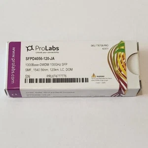New Juniper DWDM-SFP-4056-120 1000Base-DWDM SMF 120km 1540.56nm LC DOM TAA - Picture 1 of 3