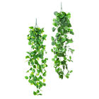 Lifelike Hanging Creeper Leaf Plants For Home Or Office Decor (2pcs)