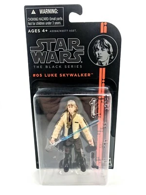 STAR WARS - Black Series #05 Luke Skywalker (medal) - 3.75in NEW - image 1 of 4
