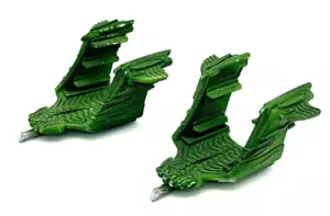 2x SCOURGE MARAUDER DROPSHIPS BUILT Dropzone Commander Hawk Wargames - Bild 1 von 4
