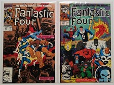 NEW Fantastic 4 Four #347, 349 SPIDER-MAN HULK WOLVERINE GHOST RIDER 1991 VF/NM