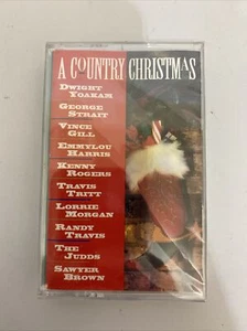 A Country Christmas by VA (Cassette Tape, 1994, Warner) OPCS-1672 New Sealed - Picture 1 of 2