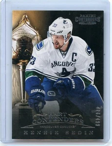 2013-14 Panini Contenders Hart Contenders #HC-17 Henrik Sedin 426/499 - Picture 1 of 2