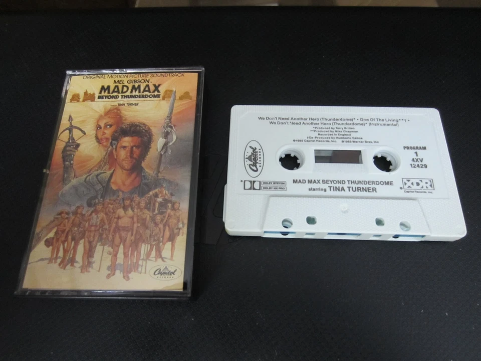 Mad Max Beyond Thunderdome Sountrack by Various Artists (Cassette, 1985) Foto 1 de 1