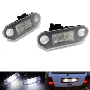 2x For VW LED Licence Number Plate Light Skoda Octavia I Vento III Golf Variant - Picture 1 of 7