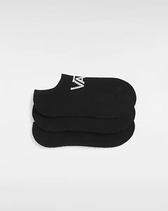 3 PACK BLACK WHITE LOGO VANS OFF THE WALL ANKLE SOCKS YOUTH TODDLER 10-13.5 NWT - Picture 1 of 3