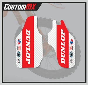 HONDA CRF 125 250 450 UNTERE GABEL PROTECTOR AUFKLEBER MOTOCROSS GRAFIK STICKER - Bild 1 von 1