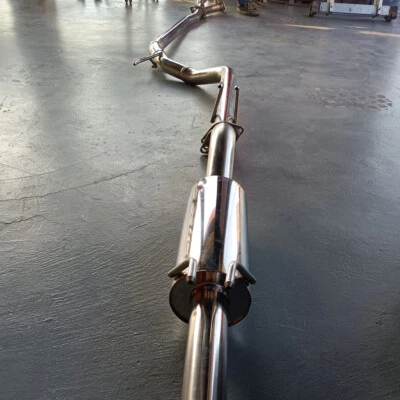 Stainless CatBack Exhaust Muffler Header System For 2006 -2010 Honda Civic8 1.8L Foto 1 de 4