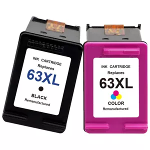 63XL Tintenpatrone Schwarz/Farbe für HP Deskjet 1112 2130 3634 3639 3632 - Bild 1 von 11