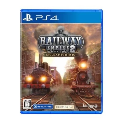 Railway Empire 2 Deluxe Edition (PlayStation 4 game) Brand New Japan Import - Image 1 of 4