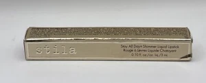 NEW NIB Stila Stay All Day Shimmer Liquid Lipstick PATINA SHIMMER Full Sz 0.1oz - Picture 1 of 6