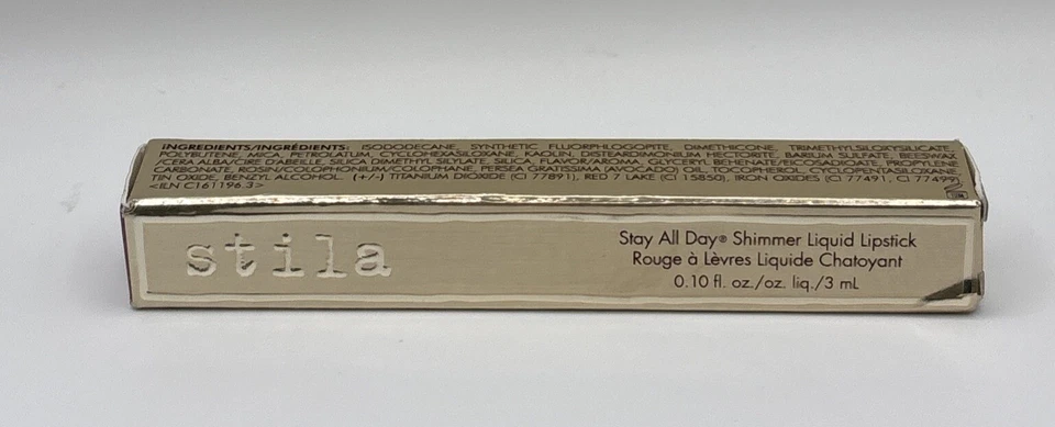 B3 Stila Stay All Day Liquid Lipstick Patina Shimmer