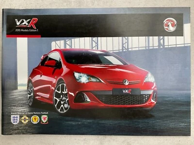 Vauxhall VXR Range UK Market Car Sales Brochure - February 2015 - Image 1 of 4