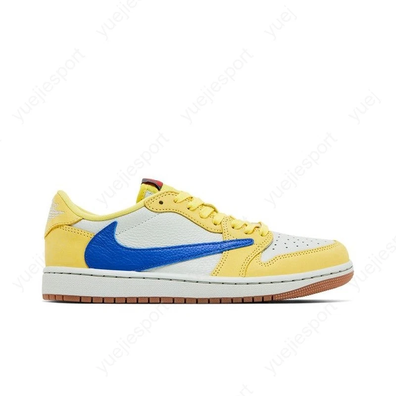 Travis Scott x Air Jordan 1 Retro OG SP Low Canary W for sale | eBay