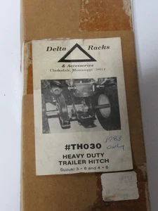 ATV/UTV Three-Way Hitch, Suzuki th030 Heavy Duty ATV Hitch Attachments, Trailer - Picture 1 of 3