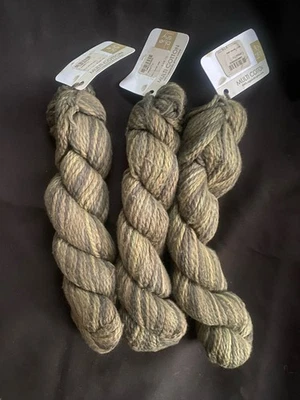 5 madejas de hilo orgánico multicolor de alpaca cielo azul color 6808 Foto 1 de 4