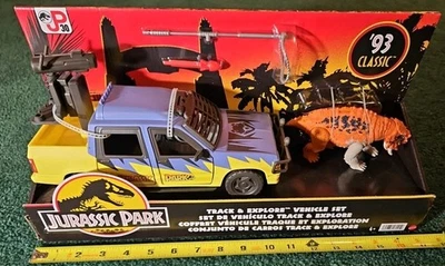 Новый Mattel Парк Юрского периода Классический '93 - Набор Автомобилей для Треков и Исследований - Изображение 1 из 4