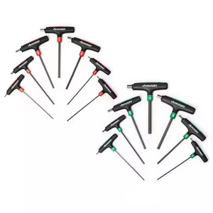 Husky 14-Piece T-Handle SAE & Metric MM Hex Key Set (HTHKSM14PCN) - Picture 1 of 3