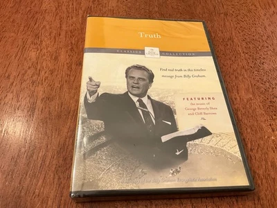 Truth - Billy Graham Classic Sermon from 1959 Melbourne Crusade (DVD, 2007) New - Image 1 of 2