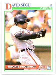 David Segui Score sports #362 Baseball Baltimore Orioles - Picture 1 of 2