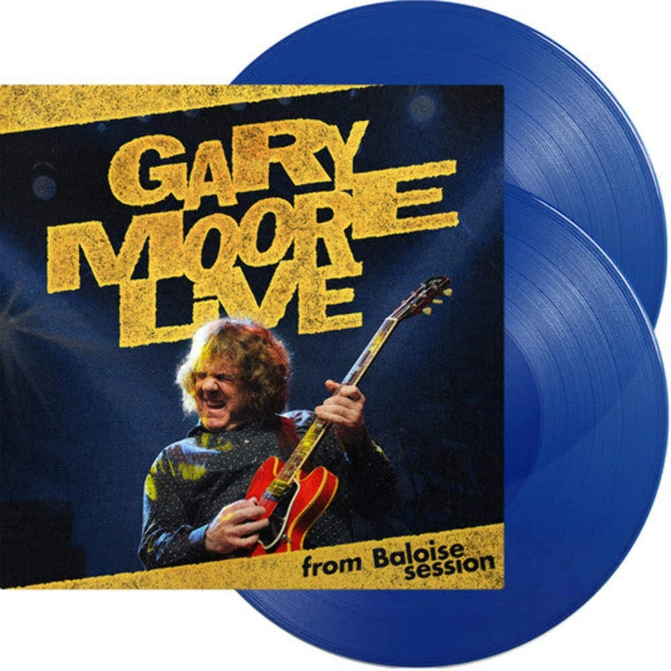 Gary Moore - Gary Moore Live: From Baloise Session [Blue Vinyl] NEW Vinyl - Image 1 of 1