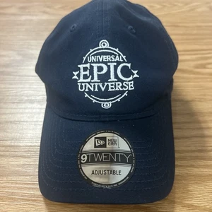 Epic Universe Orlando Universal Studios Logo Opening Team Mütze Navy Blau Neu - Bild 1 von 5