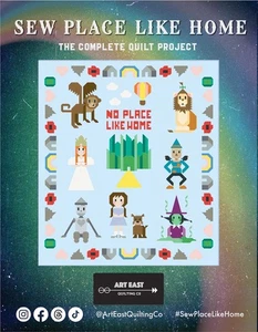 Sew Place Like Home Wizard of Oz Quilt Pattern by Art East Quilting Co  AEOZ0923 - Picture 1 of 7