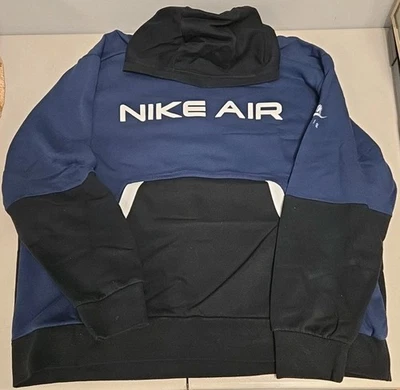 Nike Air пуловер толстовка с капюшоном в синий/черный/белый мужской размер 2XL - Изображение 1 из 4