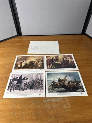 US Stamps Scott 1686-1689 4 Souvenir Sheets American Bicentennial - Image 1 of 4