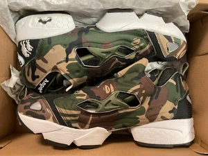 REEBOK INSTAPUMP FURY AAPE POR UN MONO DE BAÑO TALLA 12 CAMUFLAJE V53879 BAPE - Imagen 1 de 7