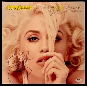 Copertina album LP autografo firmato GWEN STEFANI + LP - PSA # AO70206 - Foto 1 di 4