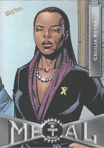 2021 Marvel X-Men Metal Universe Trading Card #15 Cecilia Reyes