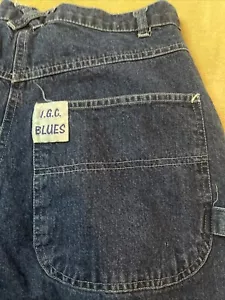 Pantalones de mezclilla para mujer IGC Blues talla 14 ropa de trabajo 30x31 - Imagen 1 de 9