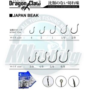 DRAGON CLAW JAPAN BEAK Hook Power Game Korean Hooks Super Strong Big Fish 01-6/0