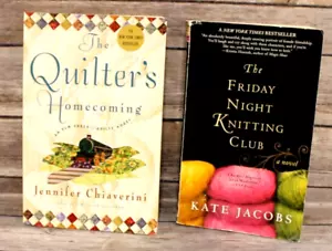 The Quilter's Homecoming & The Friday Night Knitting Club- 2 books- Paperback - Bild 1 von 5