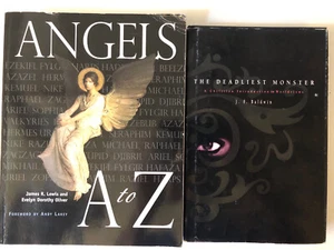 Angels A to Z by James R. Lewis/The Deadliest Monster by J.F. Baldwin - Picture 1 of 8