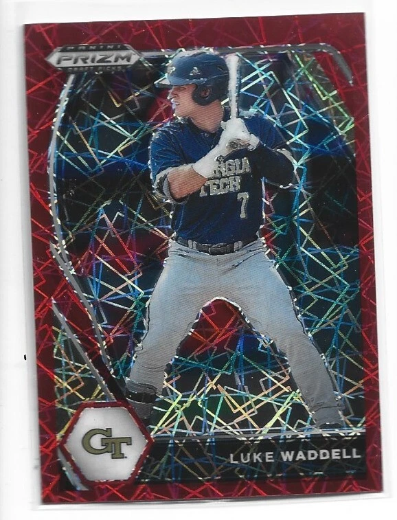 2021 Panini Prizm Draft Picks Red Velocity Luke Waddell PDP157 - Image 1 of 1