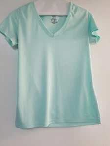 Champion Duo Dry Green Aqua Top Size XS - Picture 1 of 4