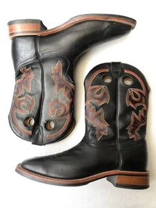 'Boulet' Canada Mens 8147 Western Boots Black Size 12 EEE - Picture 1 of 16