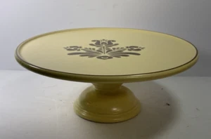 Vintage Pfaltzgraff "Dorf" Fußsockel Kuchenteller Ständer Top Unikat 530 - Bild 1 von 6